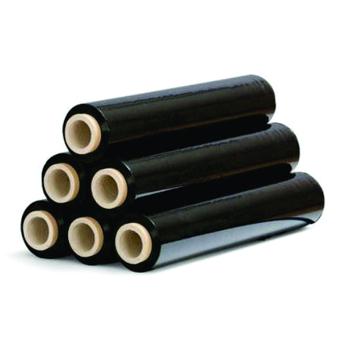 black stretch film